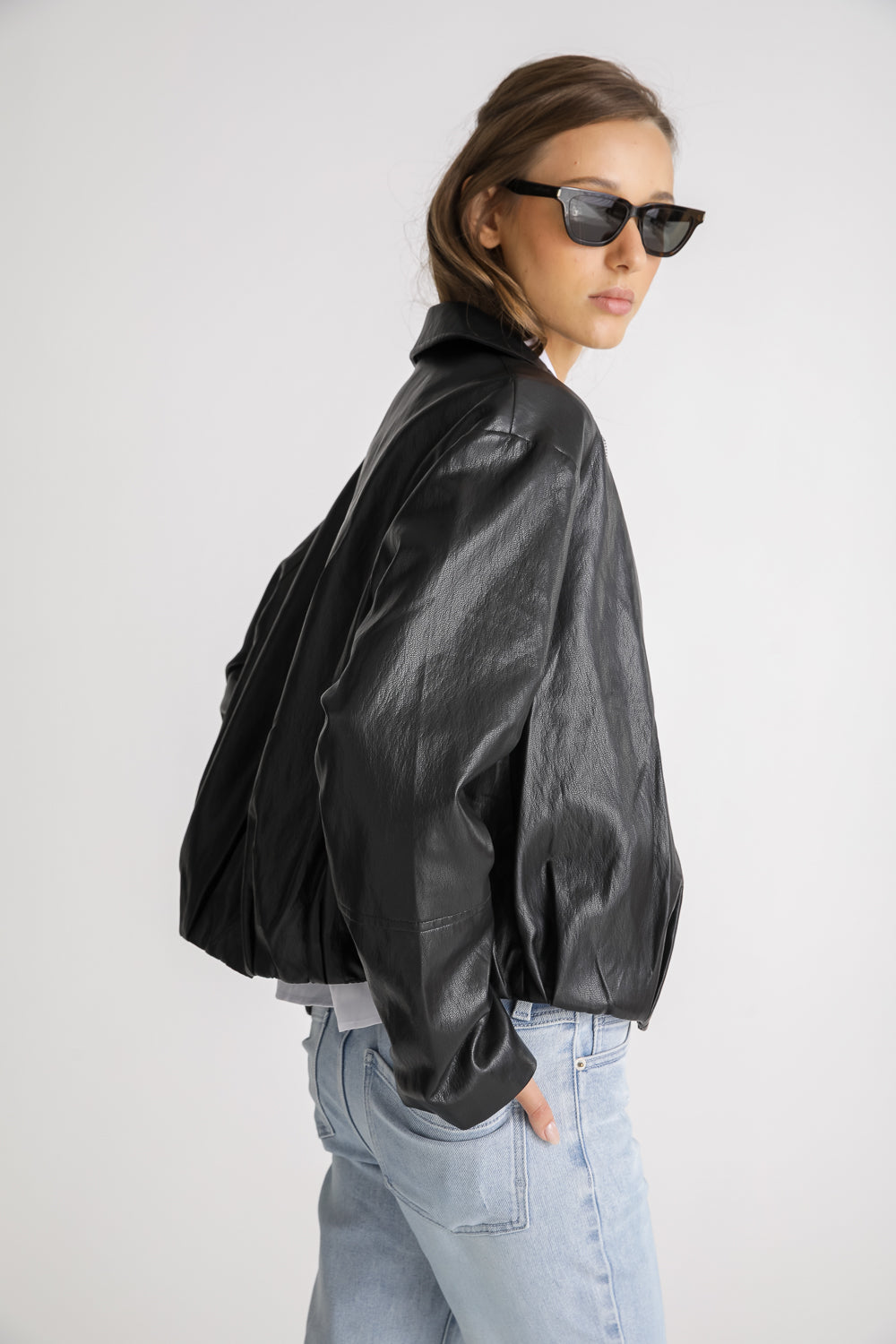 Vegan Leather Jacket