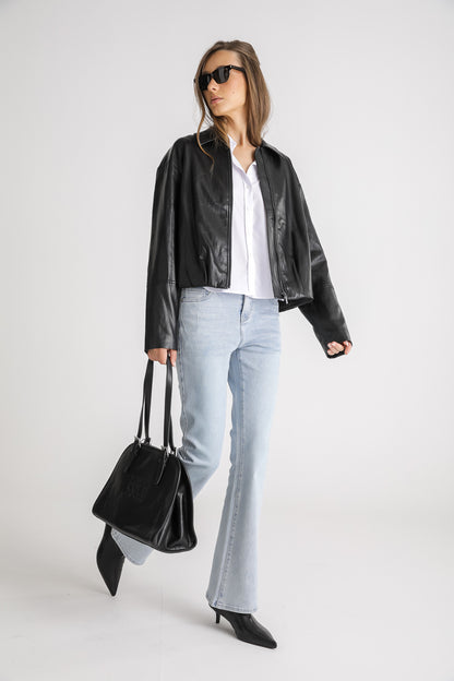 Vegan Leather Jacket