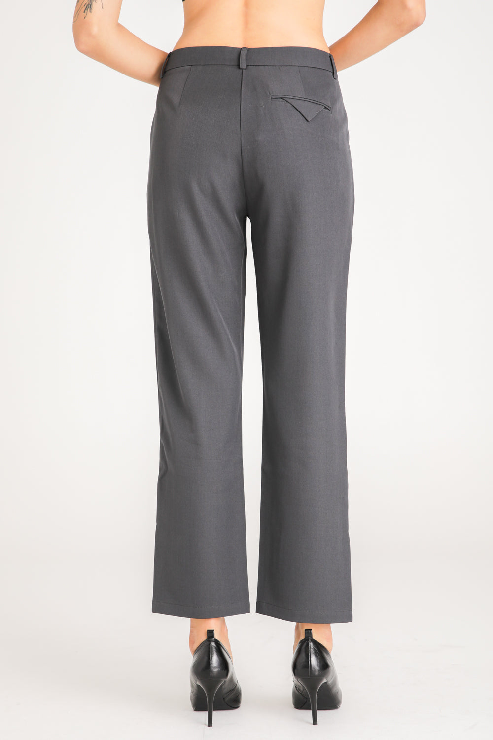 Tailored Straight Leg Pants