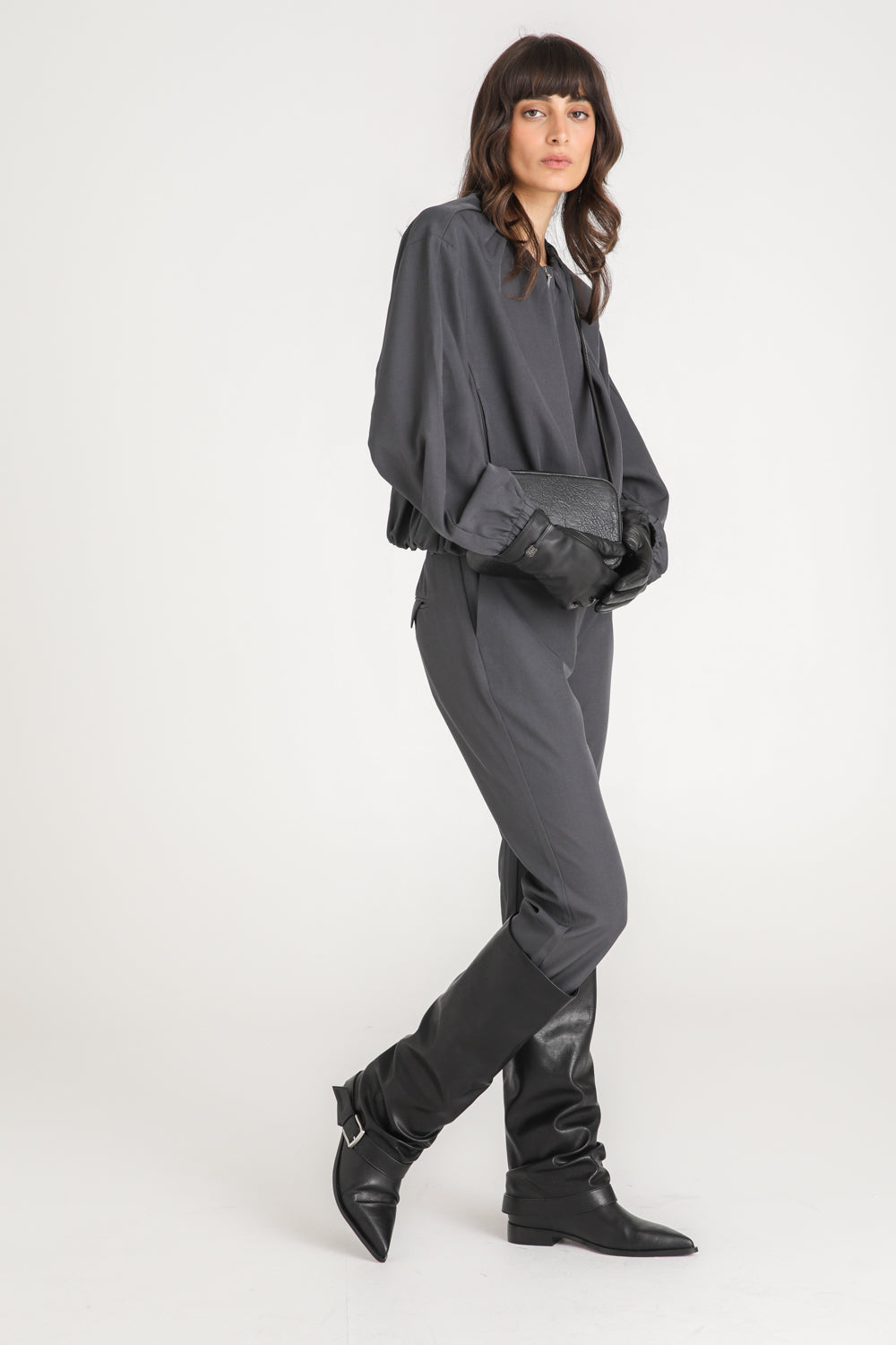 Tailored Straight Leg Pants