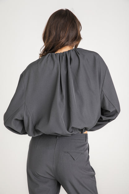 Cropped Zip Jacket