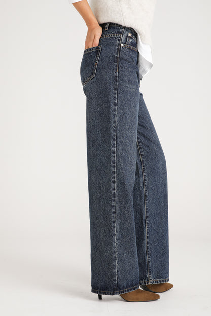 Mid Rise Cotton Jeans