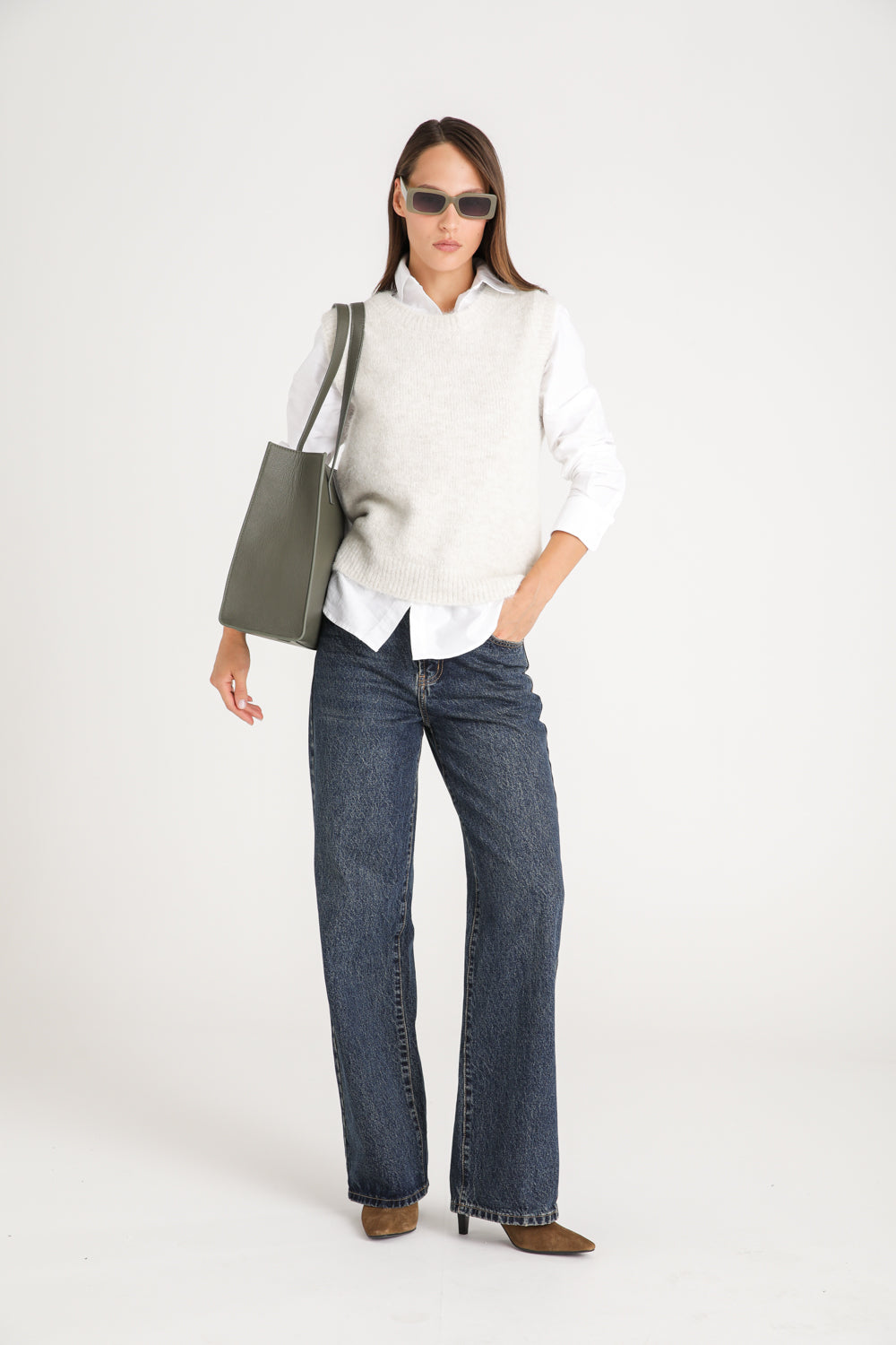 Short Knit Sweater