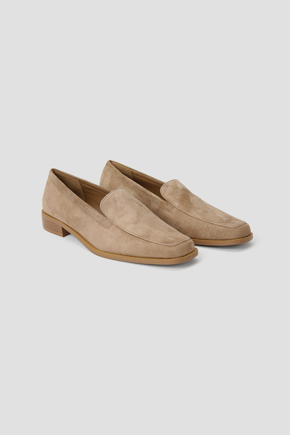 Suede Loafers