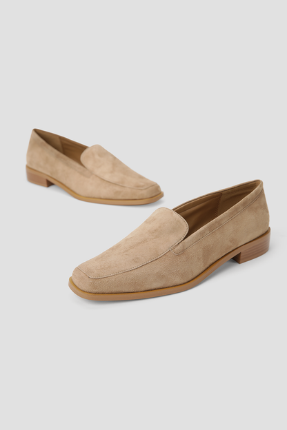 Suede Loafers