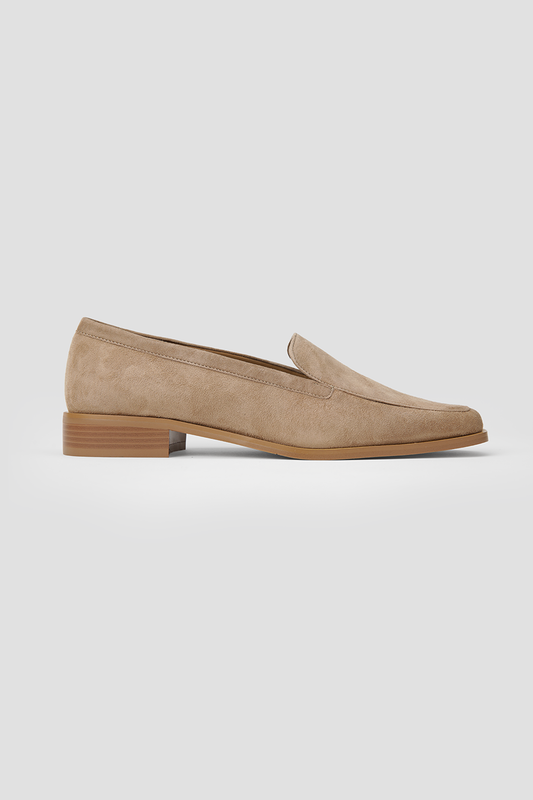 Suede Loafers