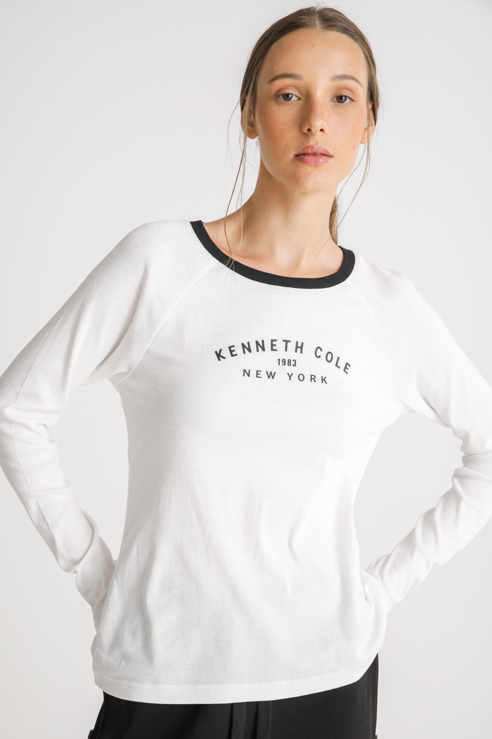 Fitted Cotton Crew Neck T Shirt