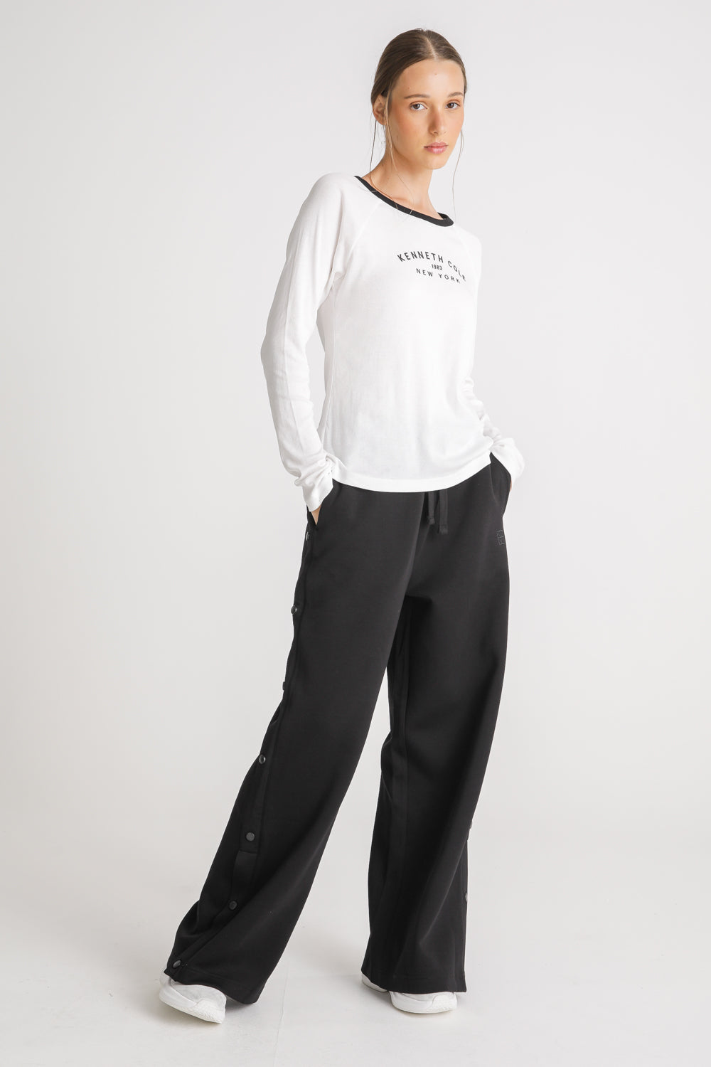 Fitted Cotton Crew Neck T Shirt