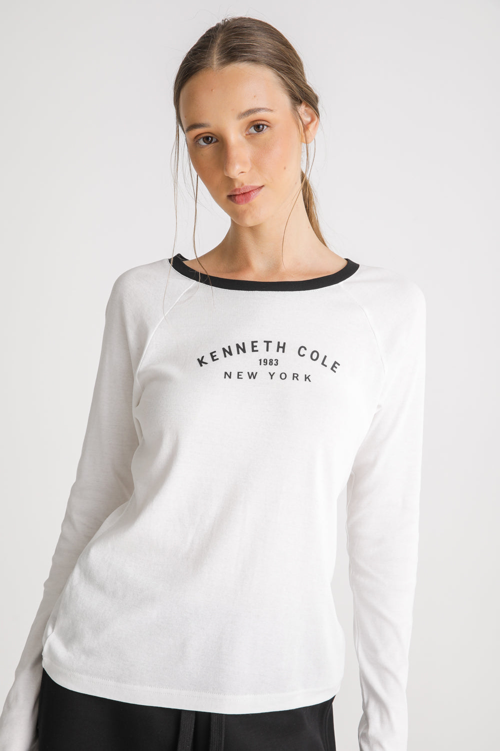 Fitted Cotton Crew Neck T Shirt