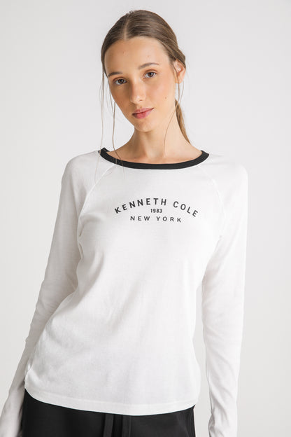 Fitted Cotton Crew Neck T Shirt