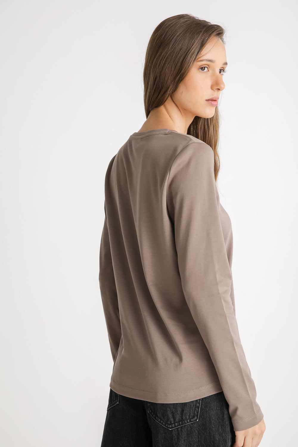 Crew Neck Cotton T Shirt