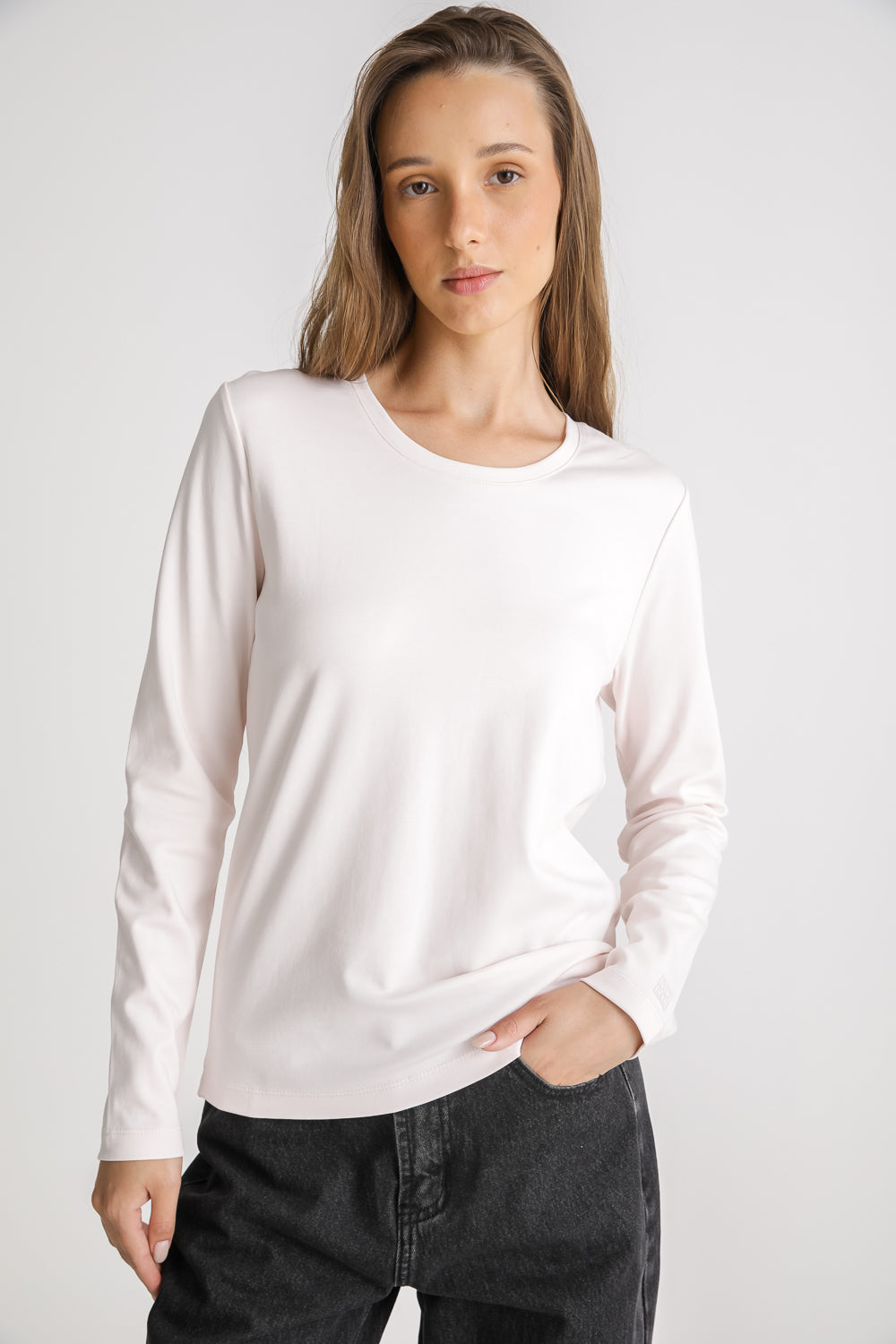 Crew Neck Cotton T Shirt