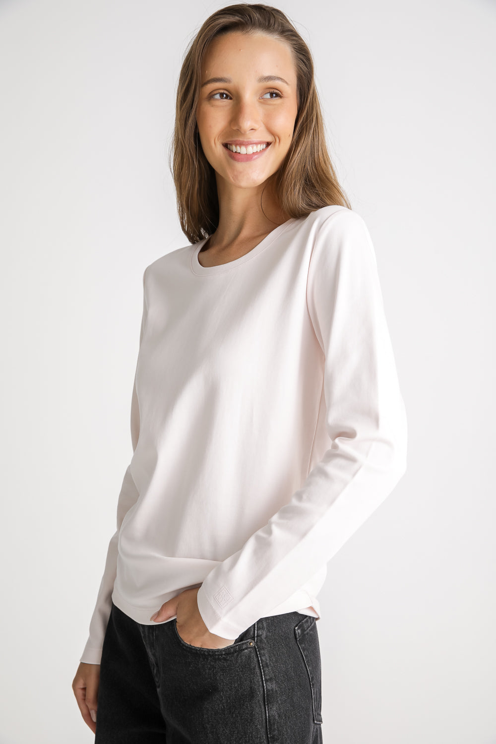 Crew Neck Cotton T Shirt