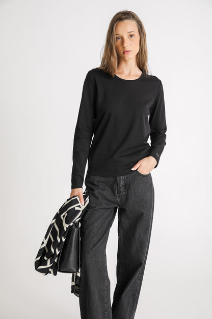 Crew Neck Cotton T Shirt