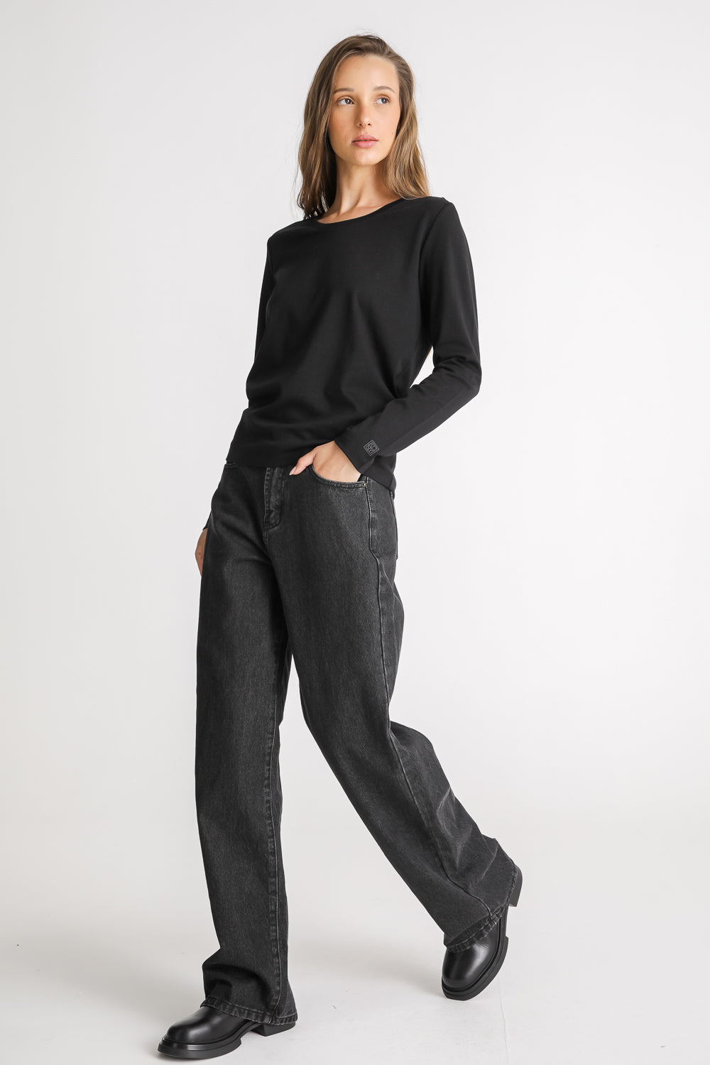 Crew Neck Cotton T Shirt