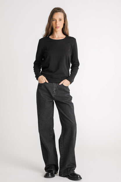 Crew Neck Cotton T Shirt