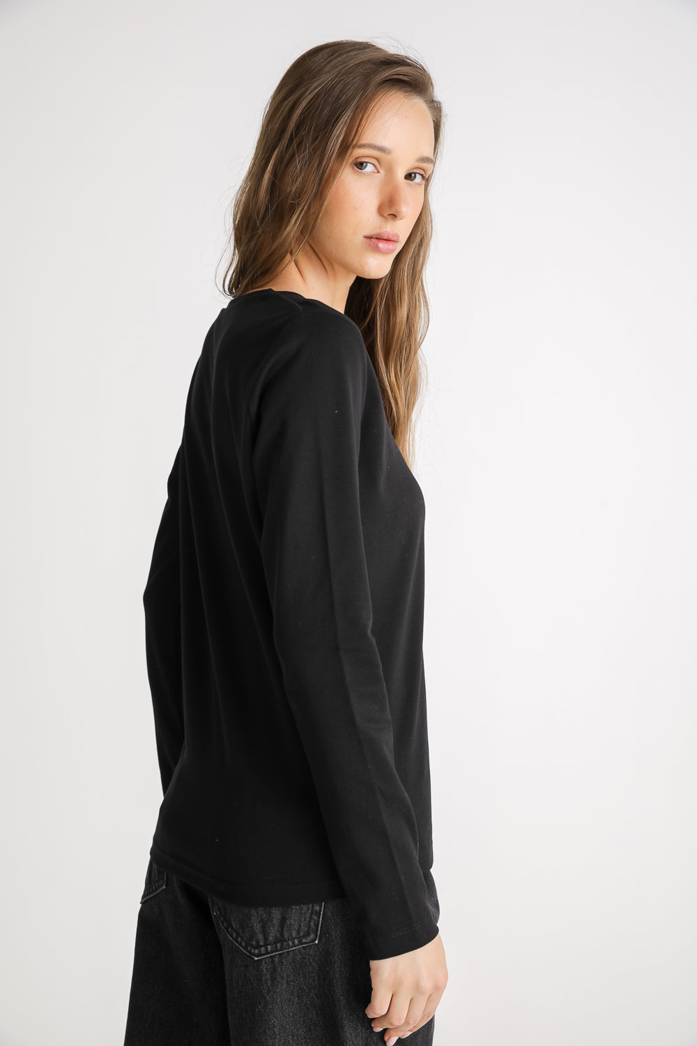 Crew Neck Cotton T Shirt