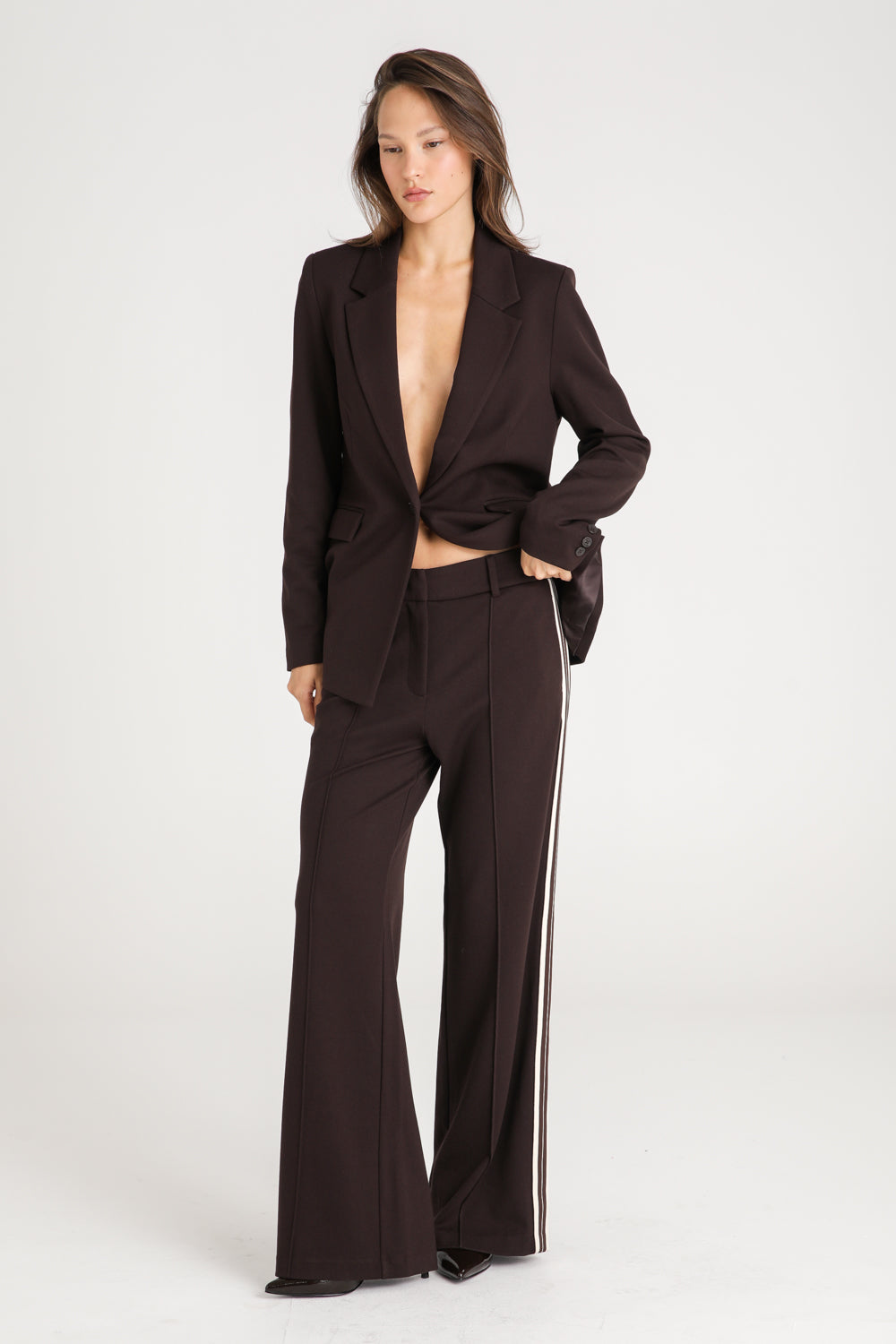Side Stripe Tailored Trousers