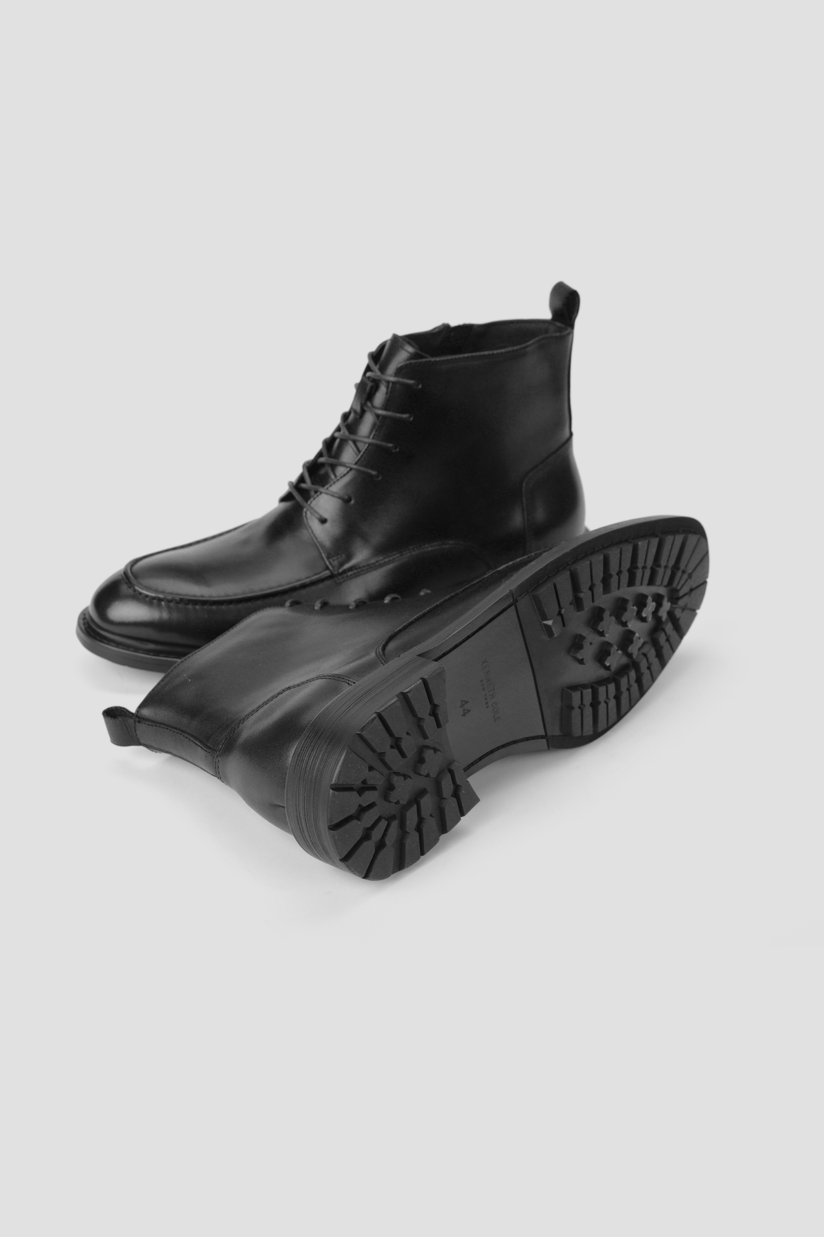 Leather Lace Up Boots