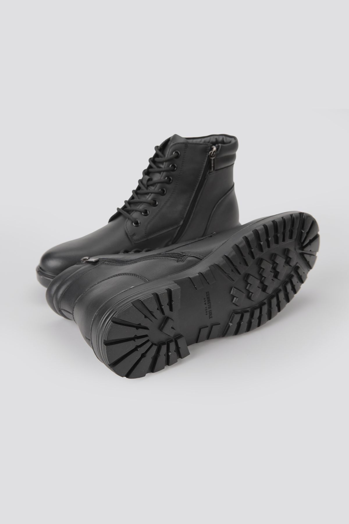 Leather Lace Up Ankle Boots