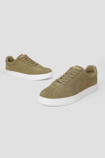 Suede Lace Up Sneakers