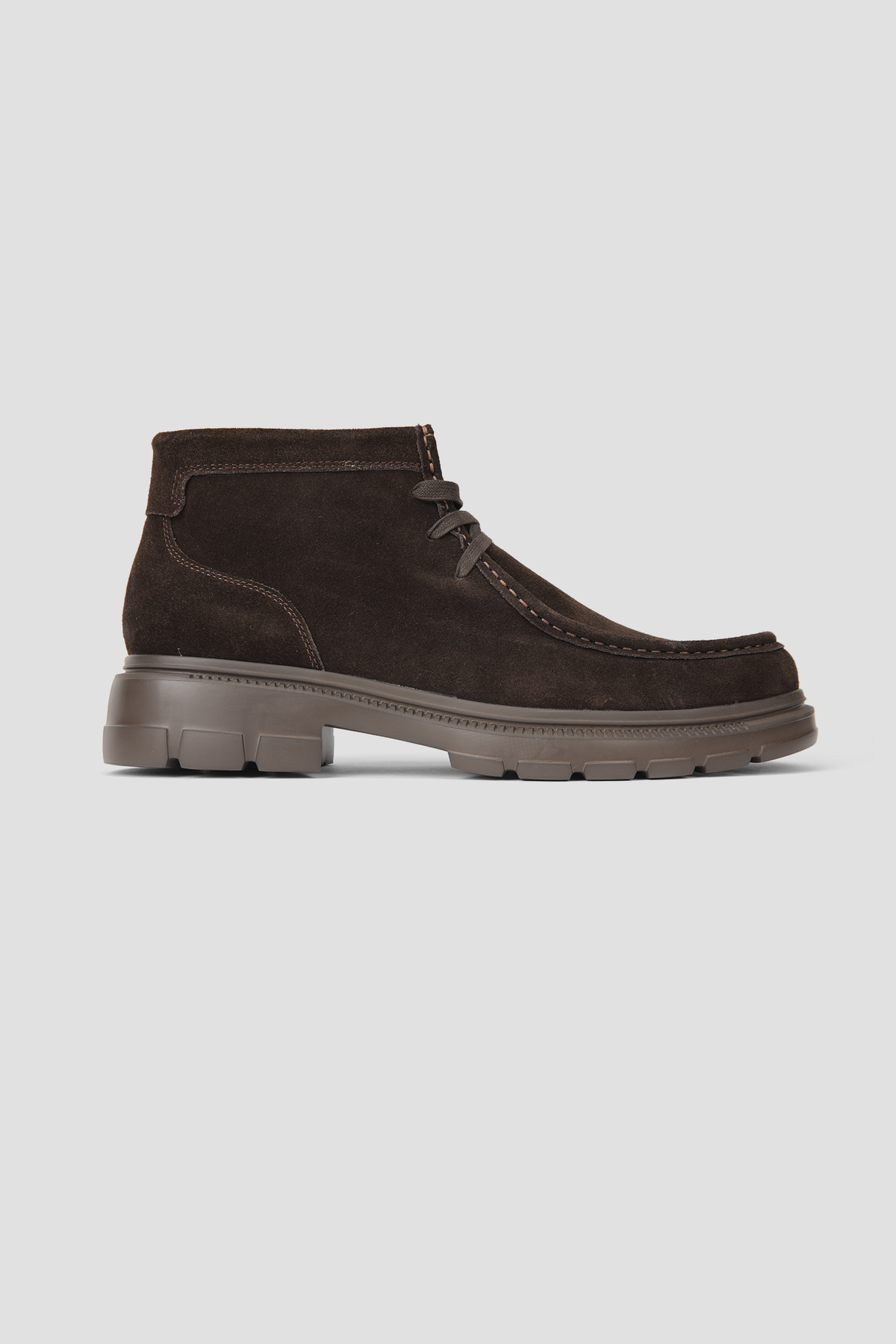 Suede Lace Up Ankle Boots