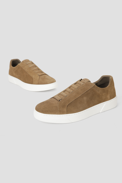Suede Lace Up Sneakers