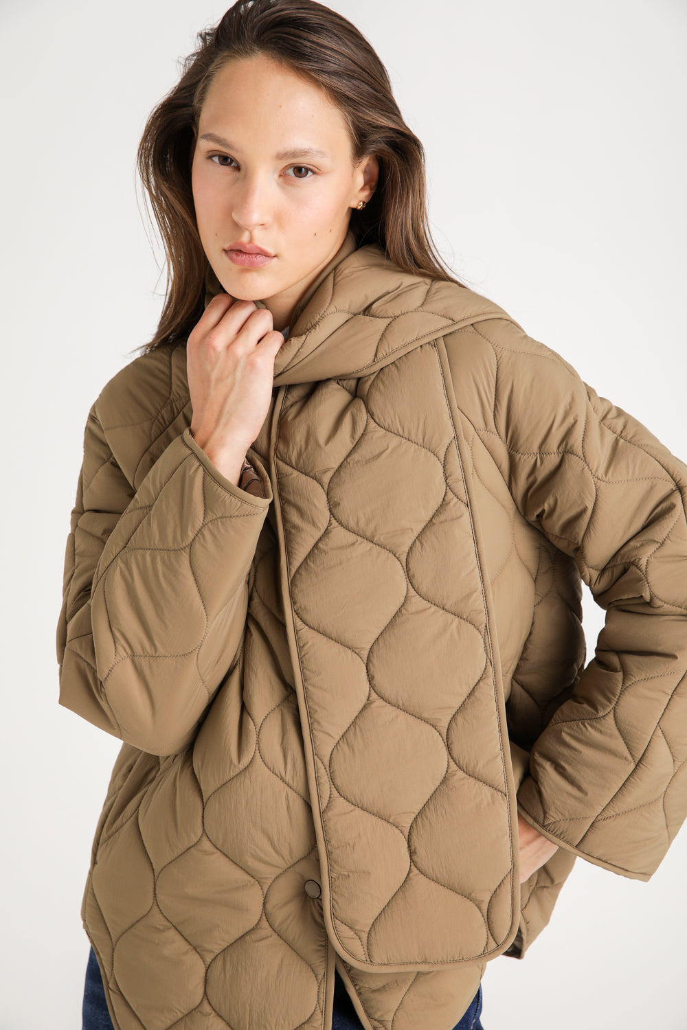 Quilted Puffer Coat