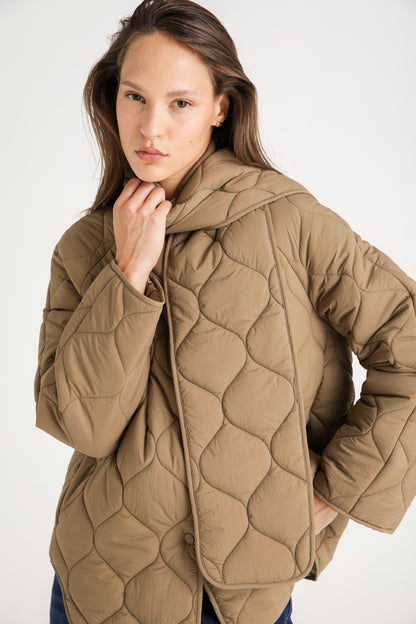 Quilted Puffer Coat