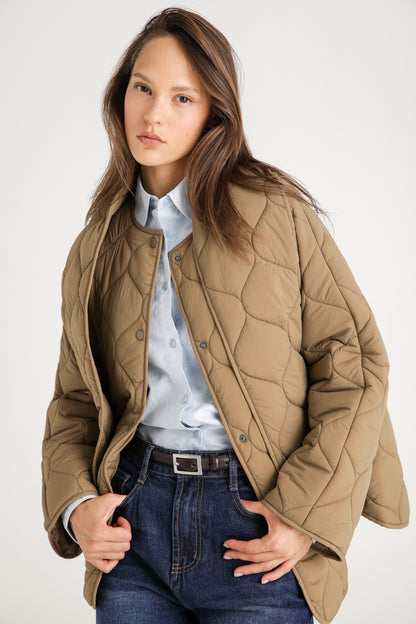 Quilted Puffer Coat