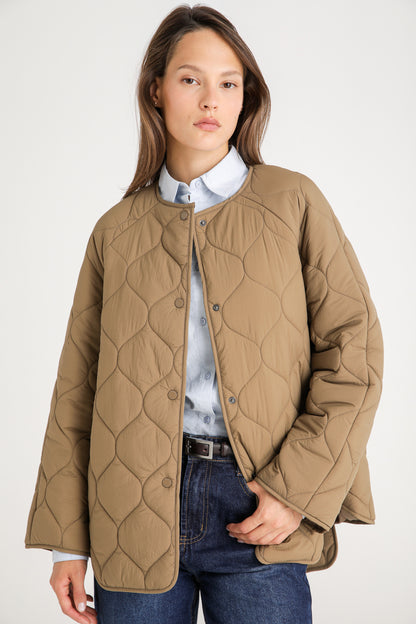 Quilted Puffer Coat