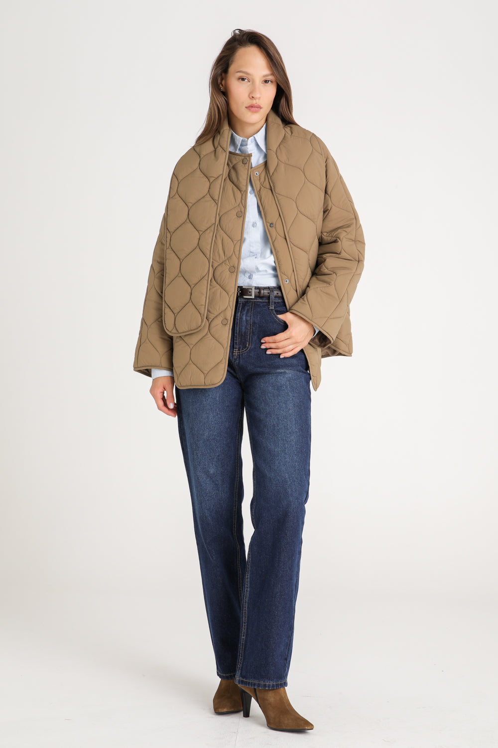 Quilted Puffer Coat