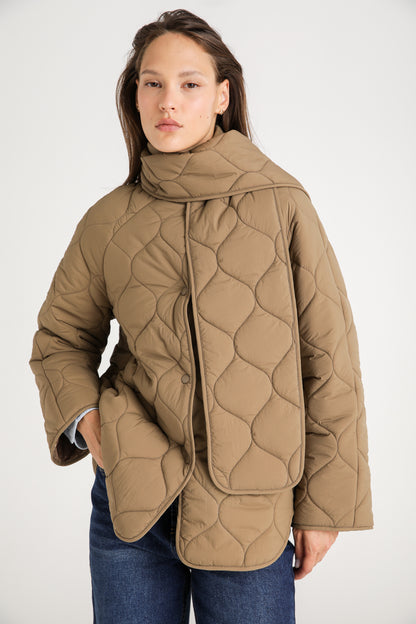 Quilted Puffer Coat