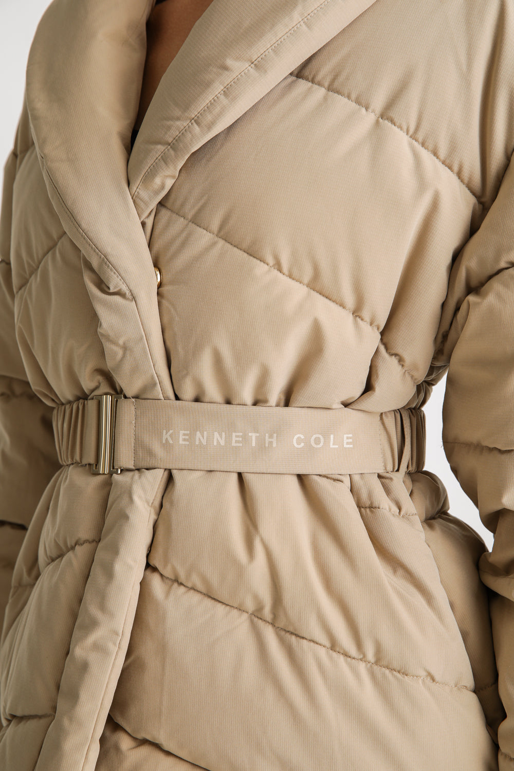 Belted Puffer Jacket