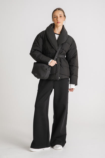 Belted Puffer Jacket