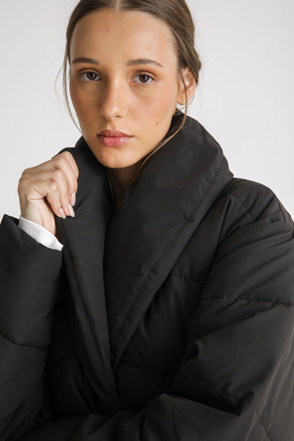 Belted Puffer Jacket