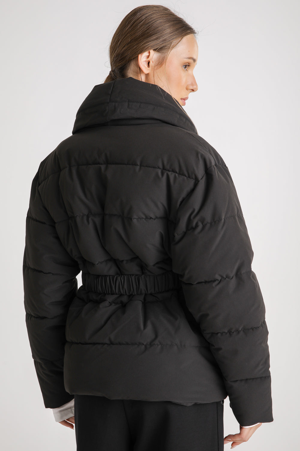 Belted Puffer Jacket