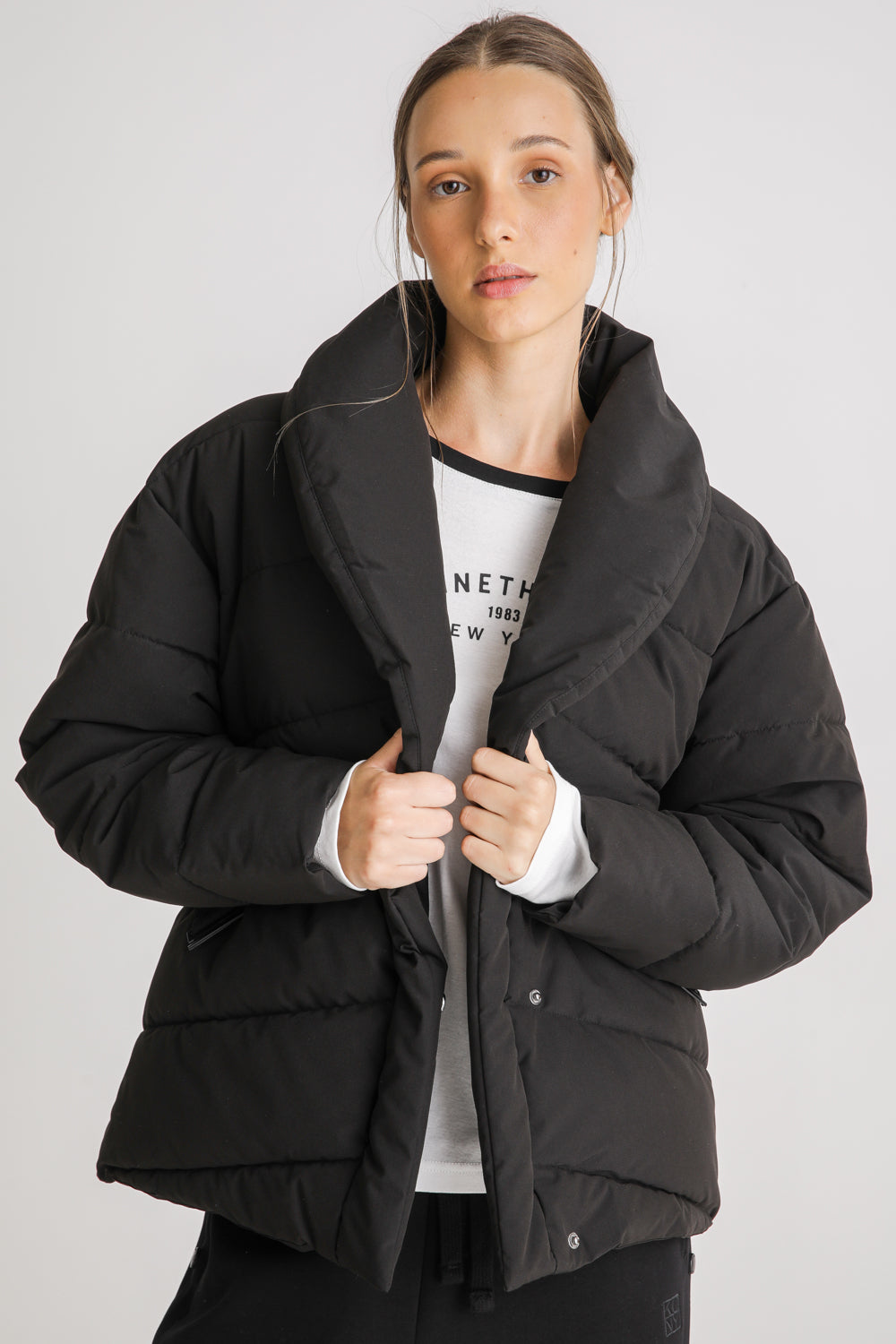 Belted Puffer Jacket