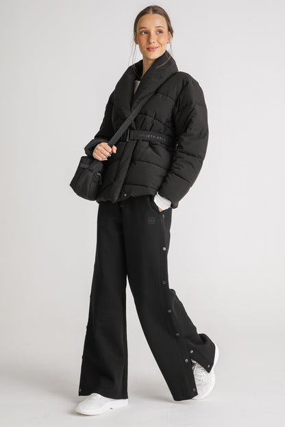 Belted Puffer Jacket