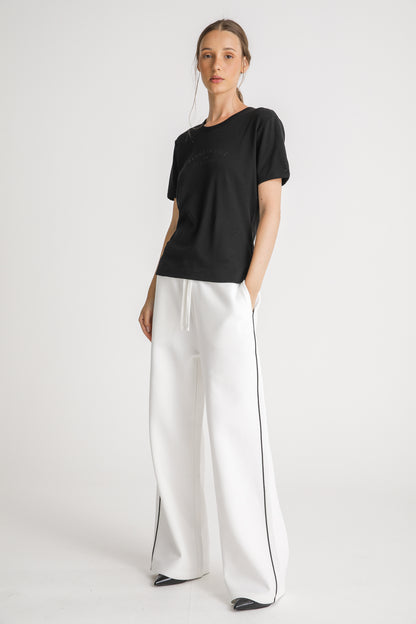 Cotton Crew Neck T Shirt