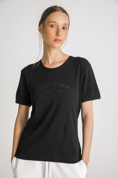 Cotton Crew Neck T Shirt