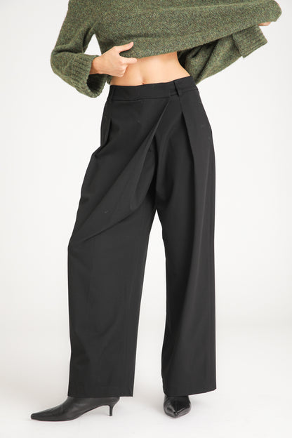 Asymmetric Tailored Pants