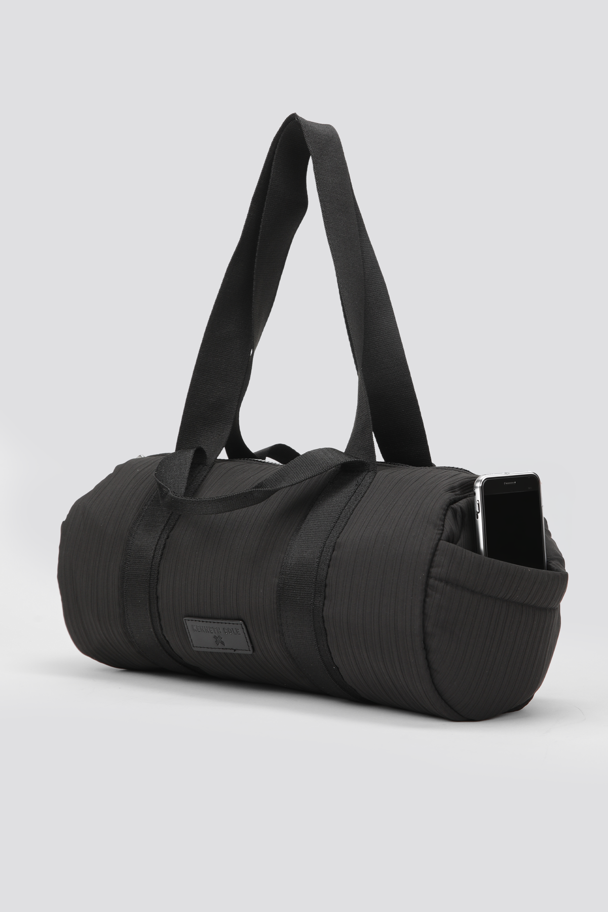 Striped Duffle Bag