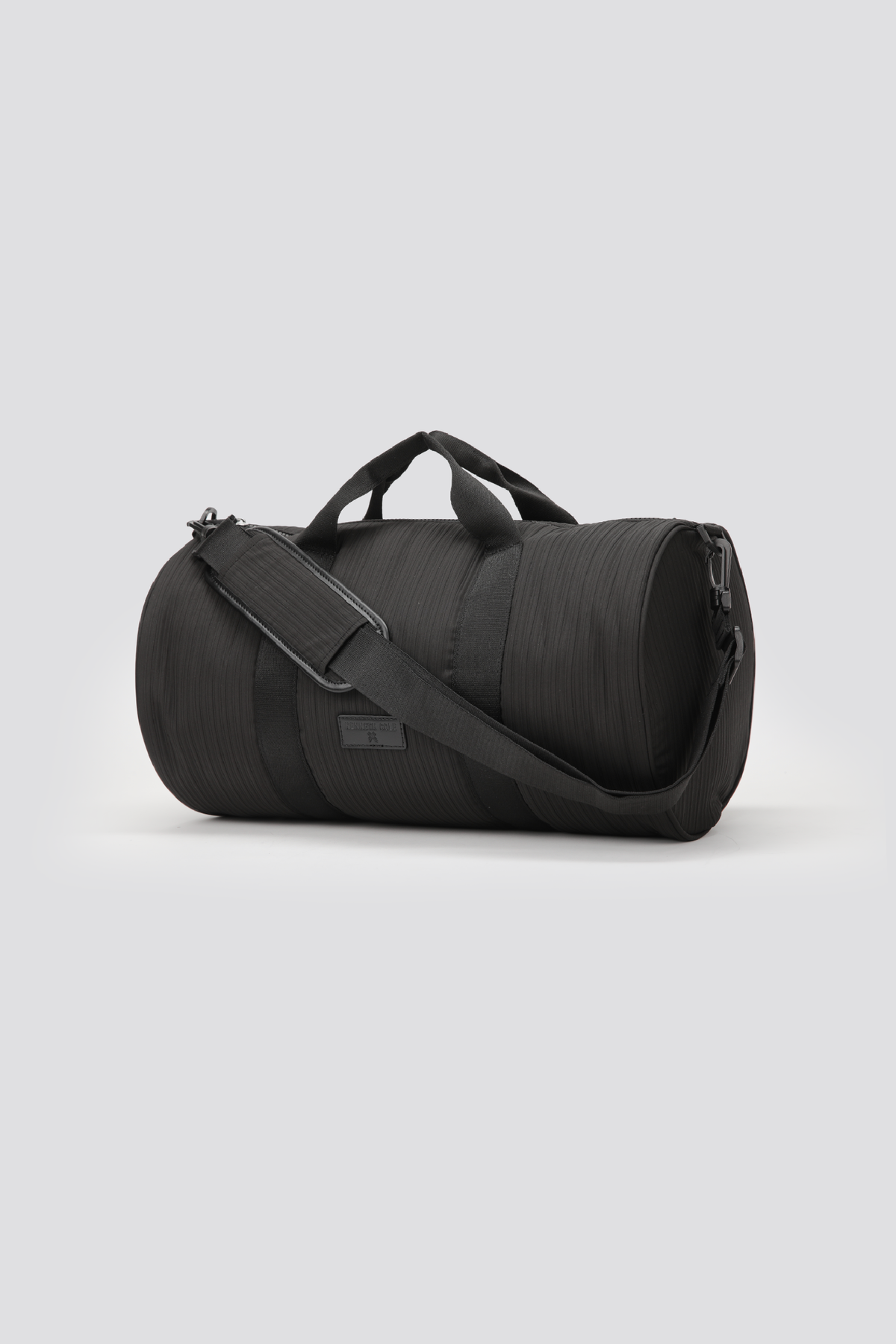 Striped Duffle Bag