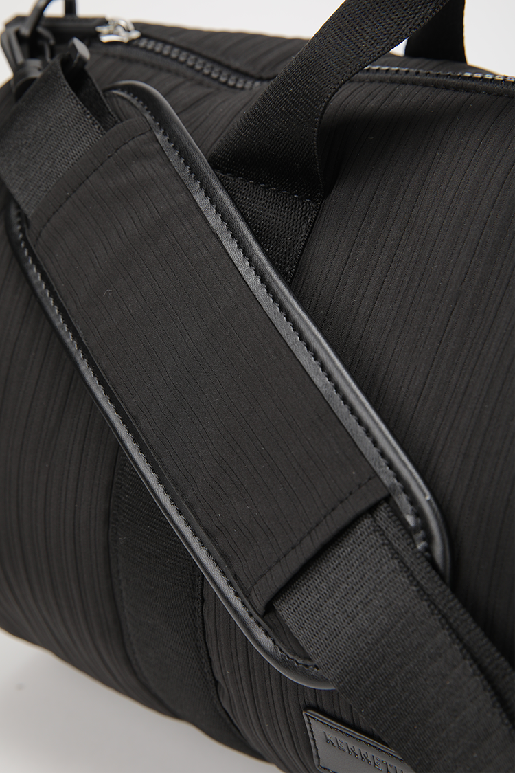 Striped Duffle Bag