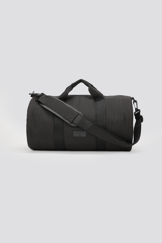 Striped Duffle Bag