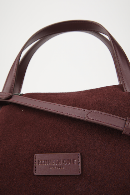 Suede Shoulder Bag