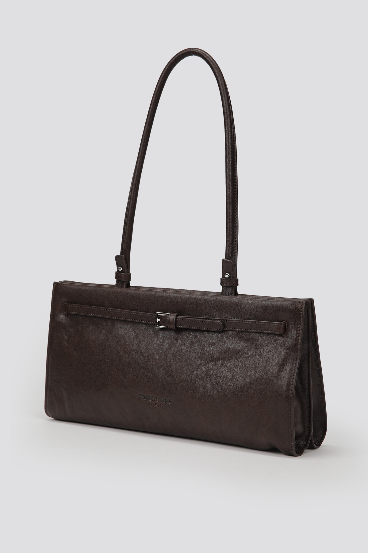 Leather Baguette Bag