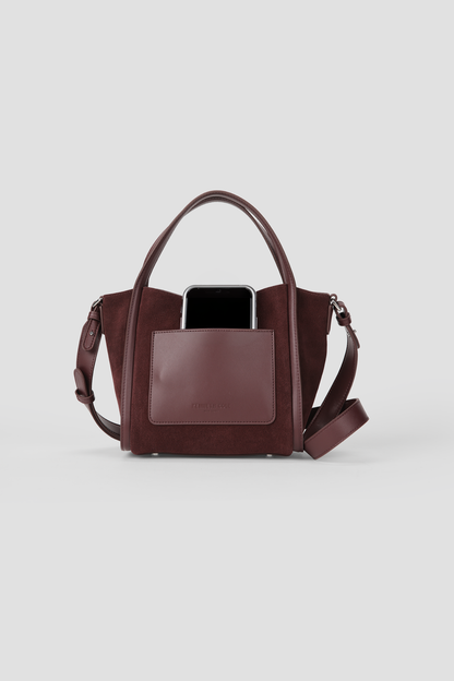 Suede Shoulder Bag