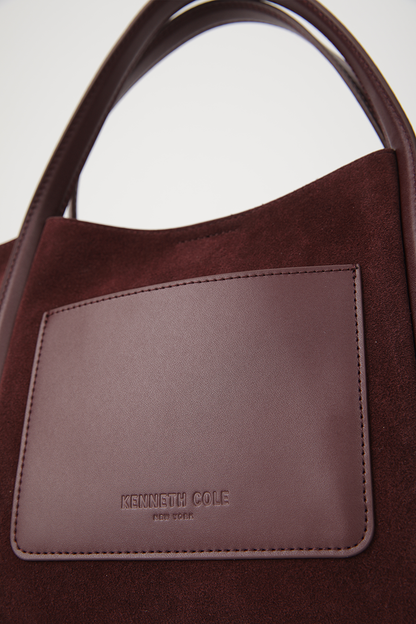 Suede Shoulder Bag